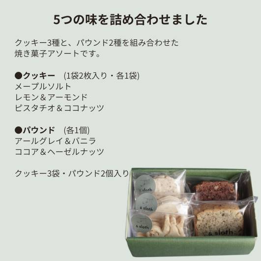 焼き菓子ギフトアソート　S