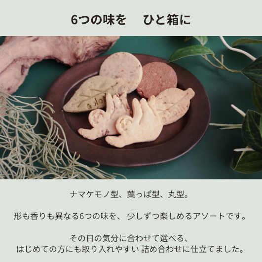 送料込み｜クッキー　6種アソート（メール便配送）